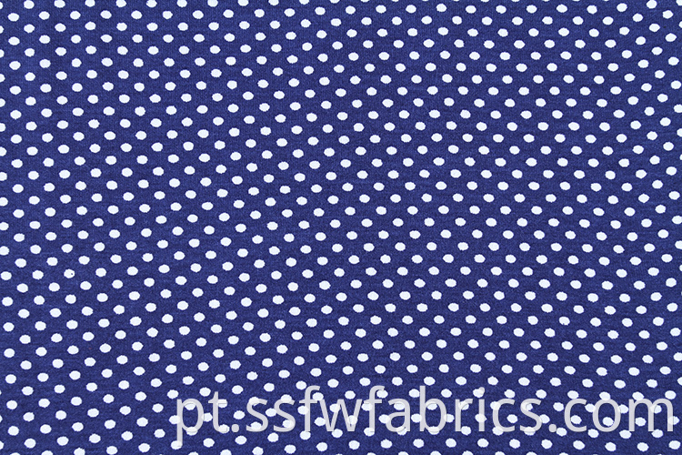 Custom Polka Dot Fabric Dress